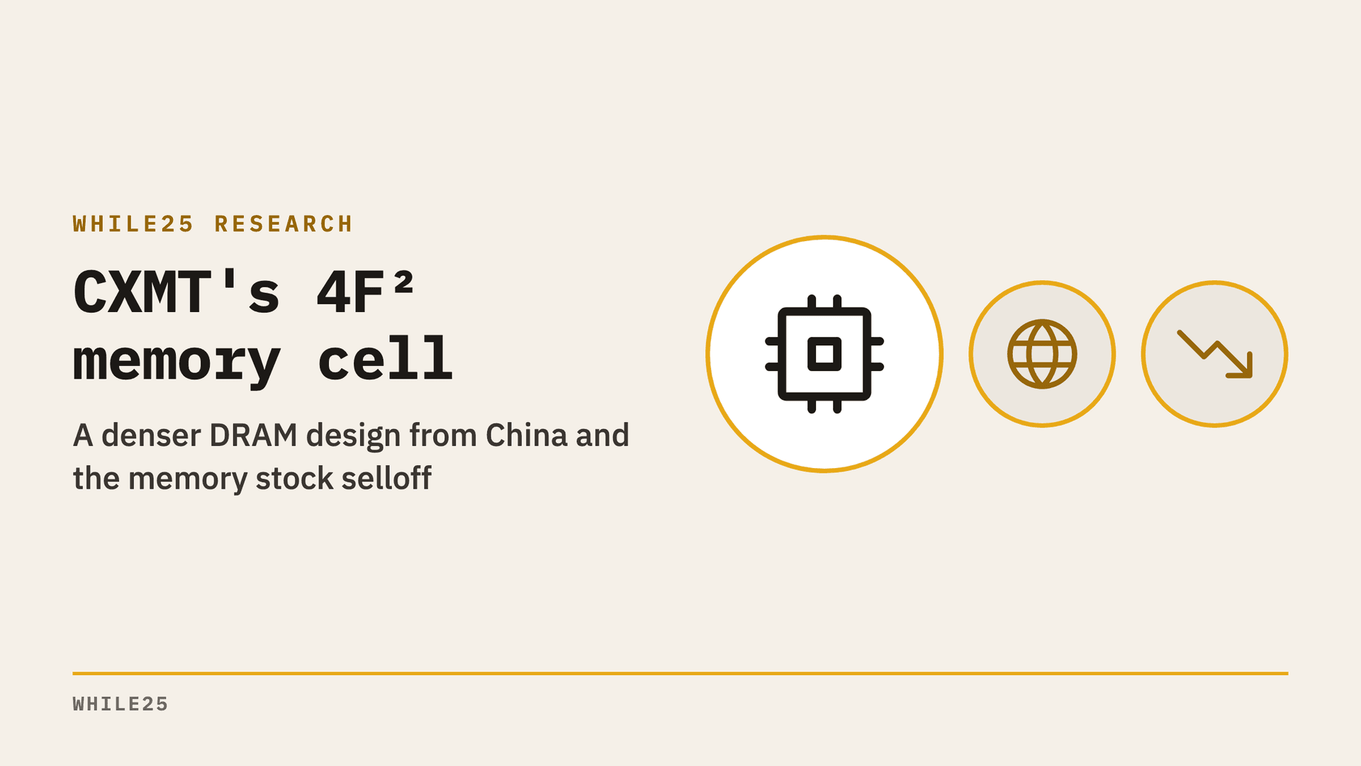 CXMT's 4F² memory cell: the Chinese chip design that cost Micron 3.9%